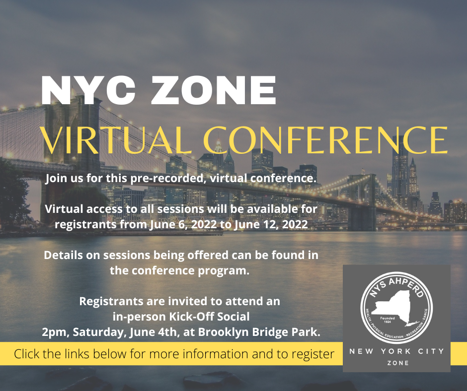 2022 NYC Zone Pre-Recorded Virtual Conference links below
