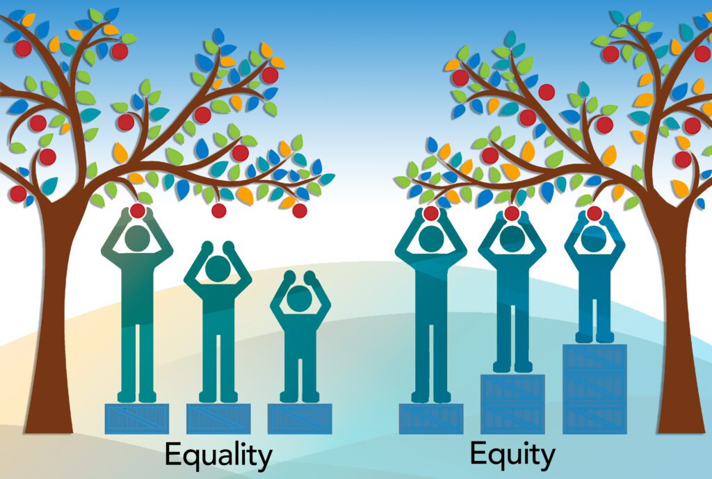 EDI equality vs equity